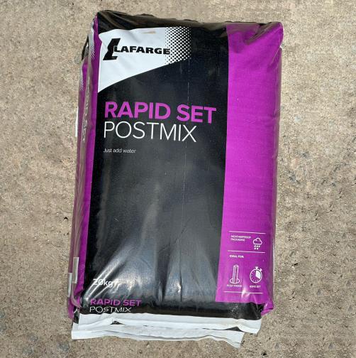 Lafarge rapid set postmix
