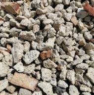 Reduced Fines Crushed Concrete